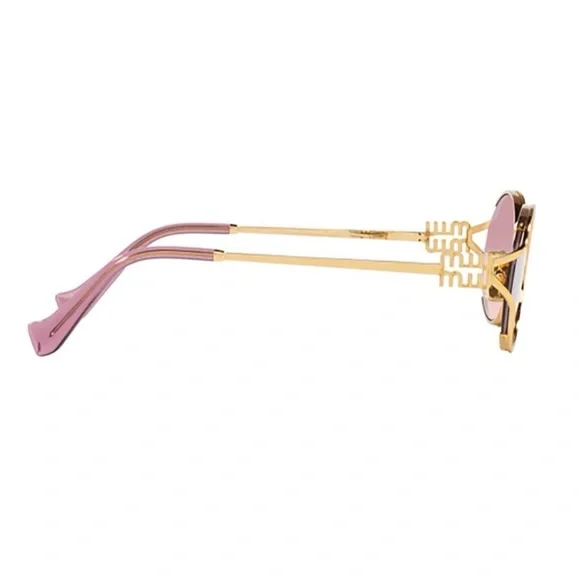 NWOT Miu Miu Logo Sunglasses - Picture 2 of 14